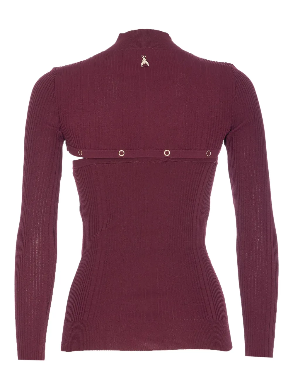 Patrizia Pepe ribbed mock-neck top | T-Shirts & Jersey Shirts | Image 2