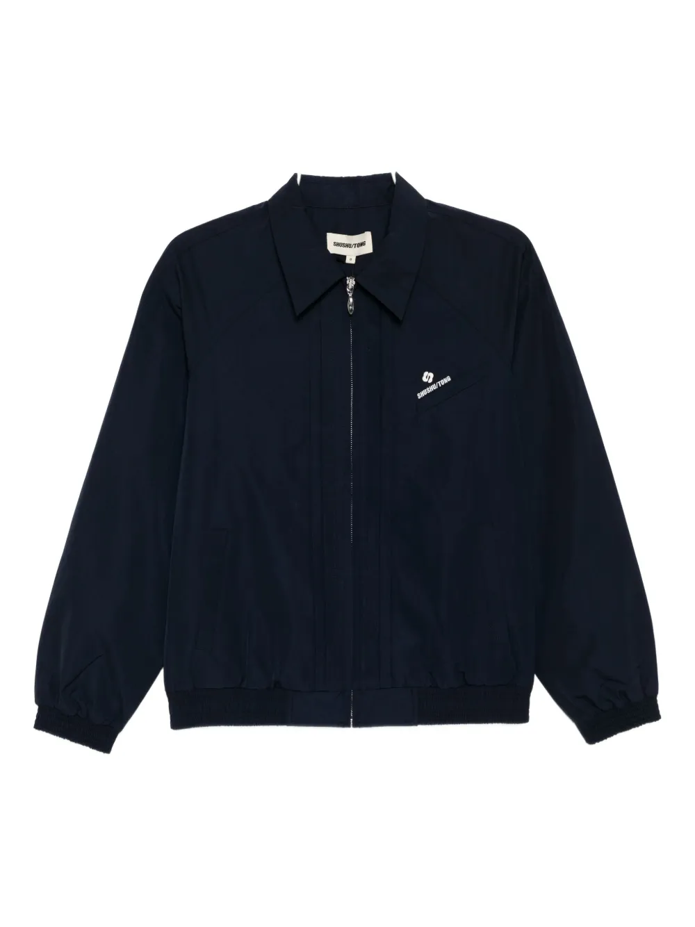 Shushu-tong Tuck-detail Jacket In Blue
