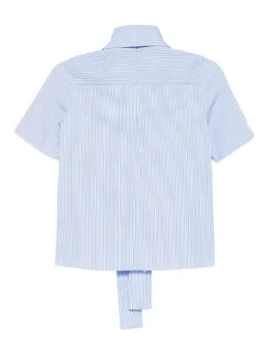 新品 未使用 完売品 Shushutong リボンボリューム トップス SLY | RIBBON SLEEVE 2WAY JQ トップス (Tシャツ・カットソー