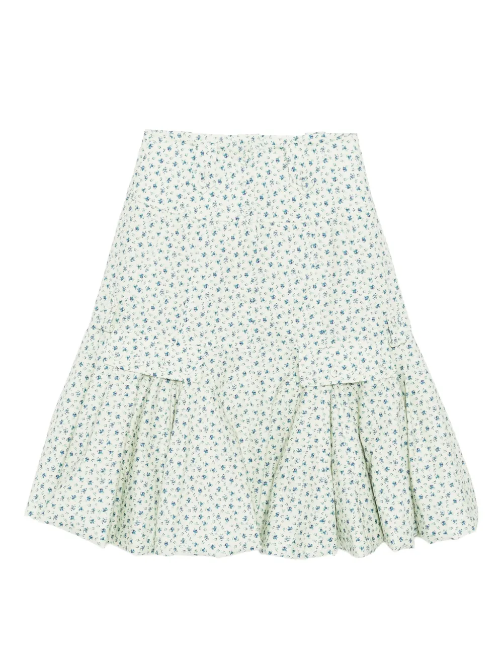 Rokh floral-print midi skirt | Neutrals | Image 1