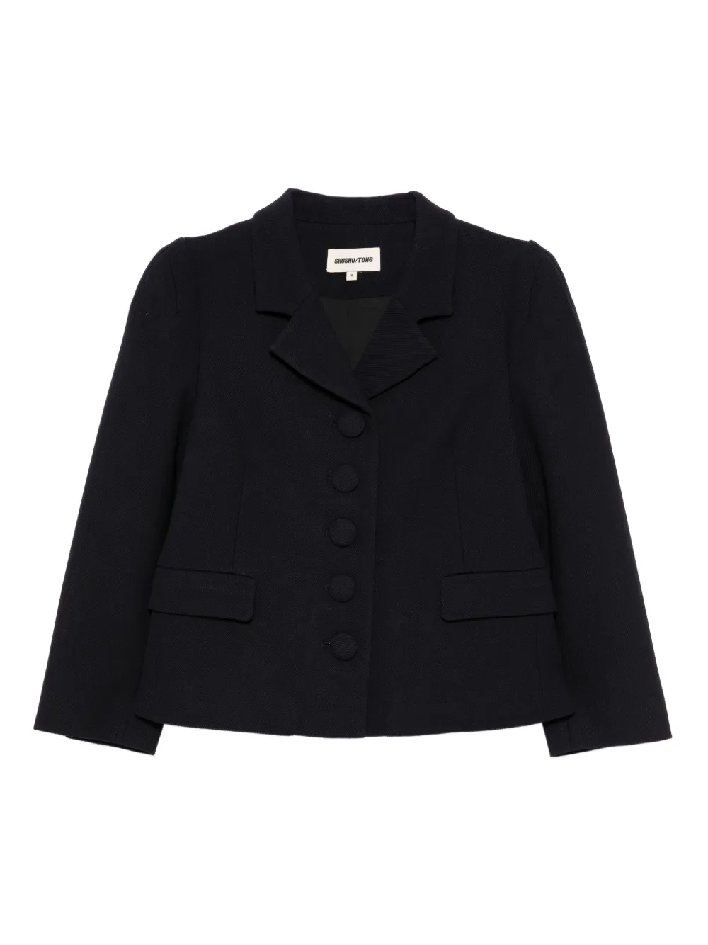 SHUSHU/TONG wool blazer | Blue | Image 1