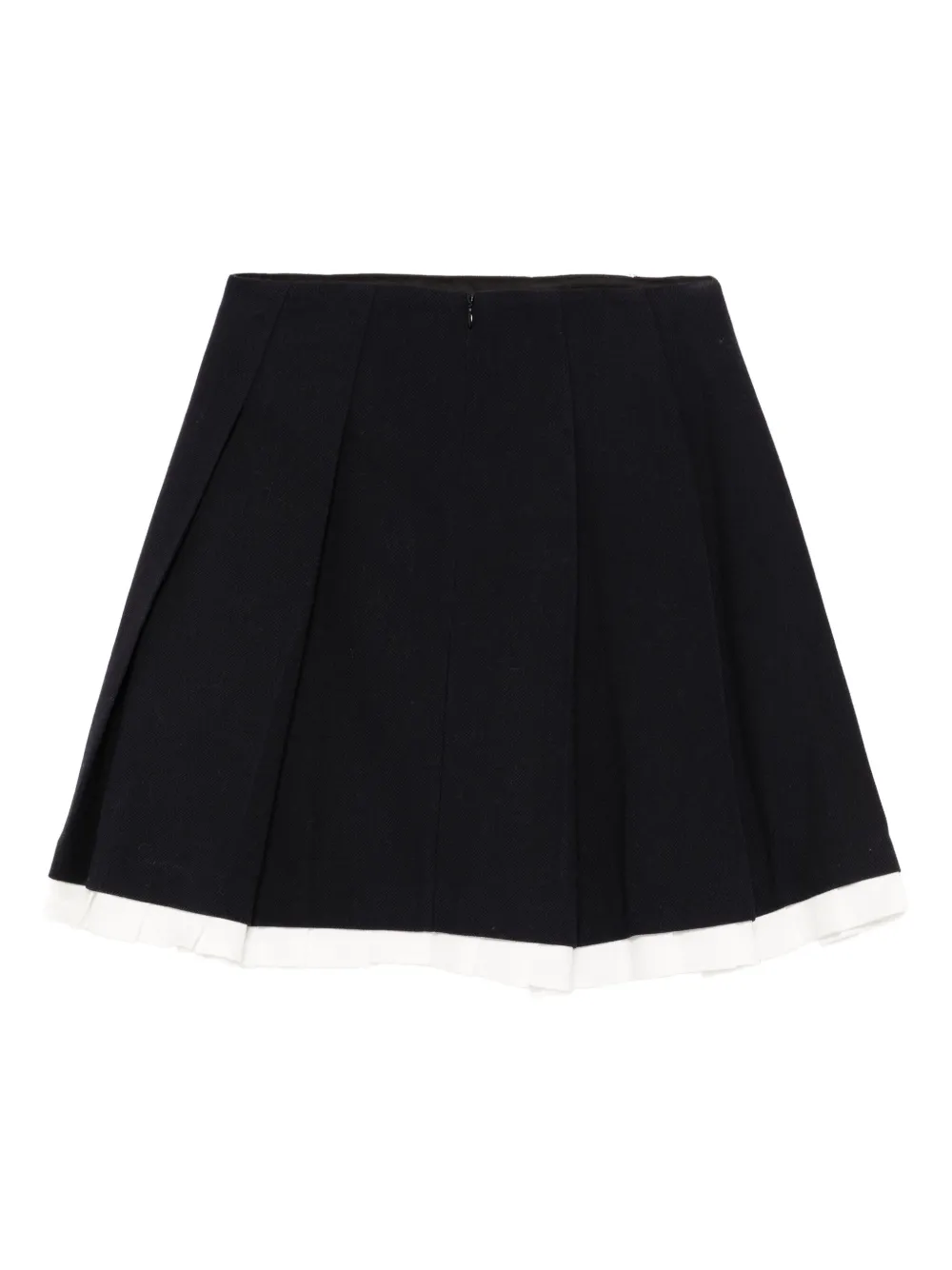 SHUSHU/TONG Wollen plooirok - Blauw