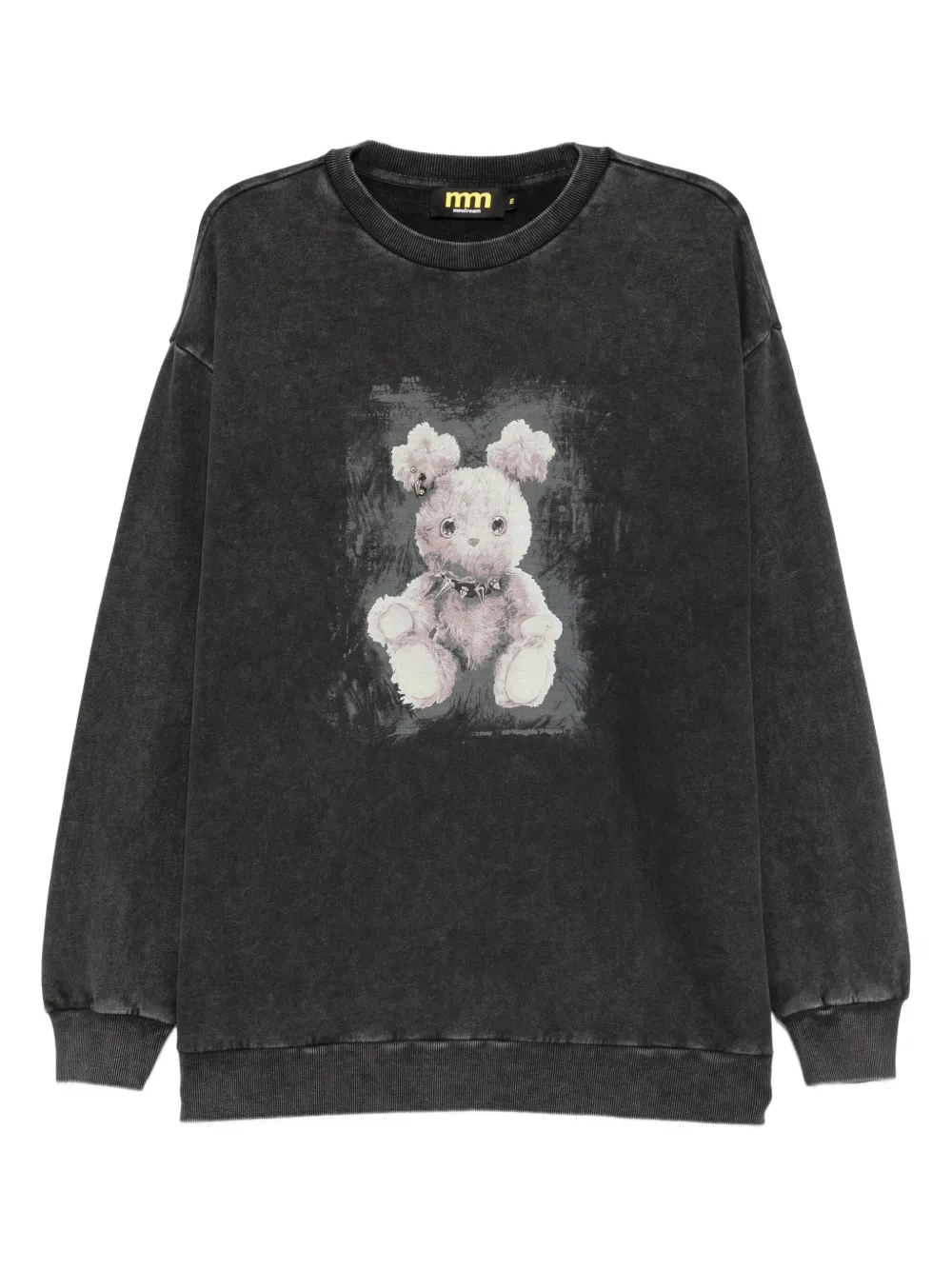 Mini Cream sudadera con detalle de piercing | negro | Image 1