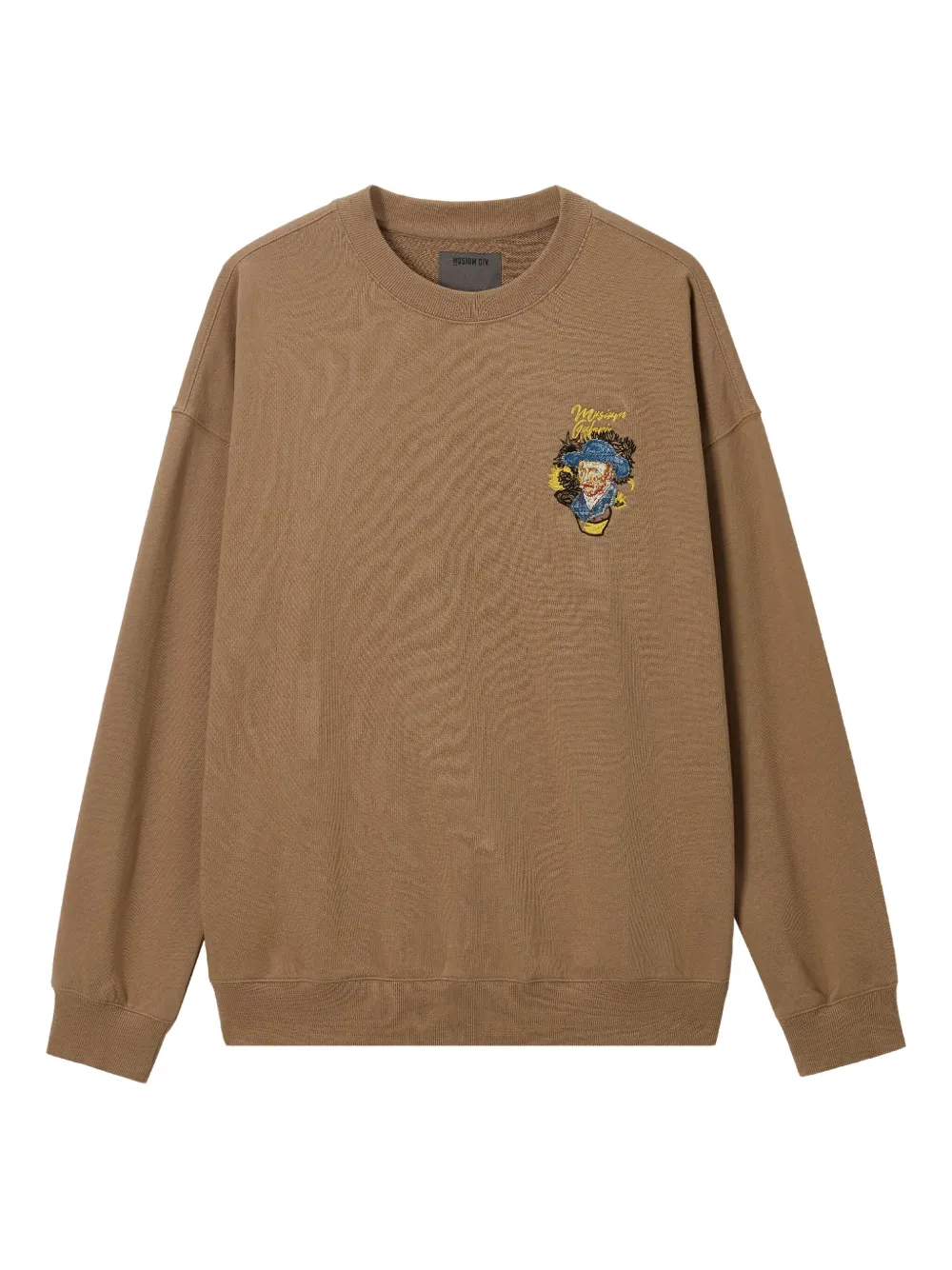 Musium Div. Van Gogh Sunflower Sweatshirt In Brown