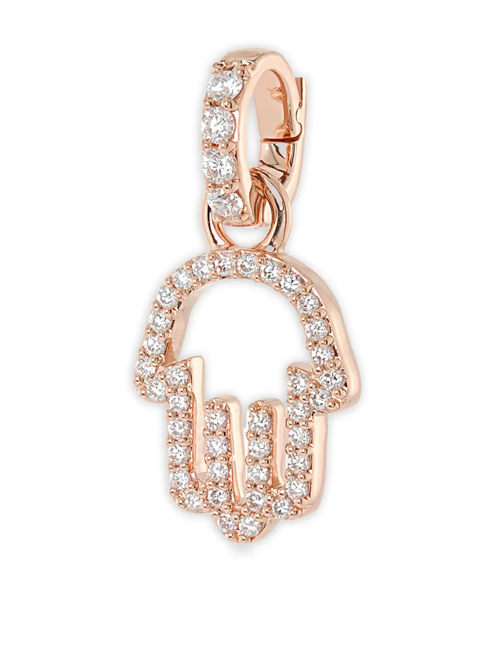 Alinka 18k Gold Hamsa Diamond Charm In Gold