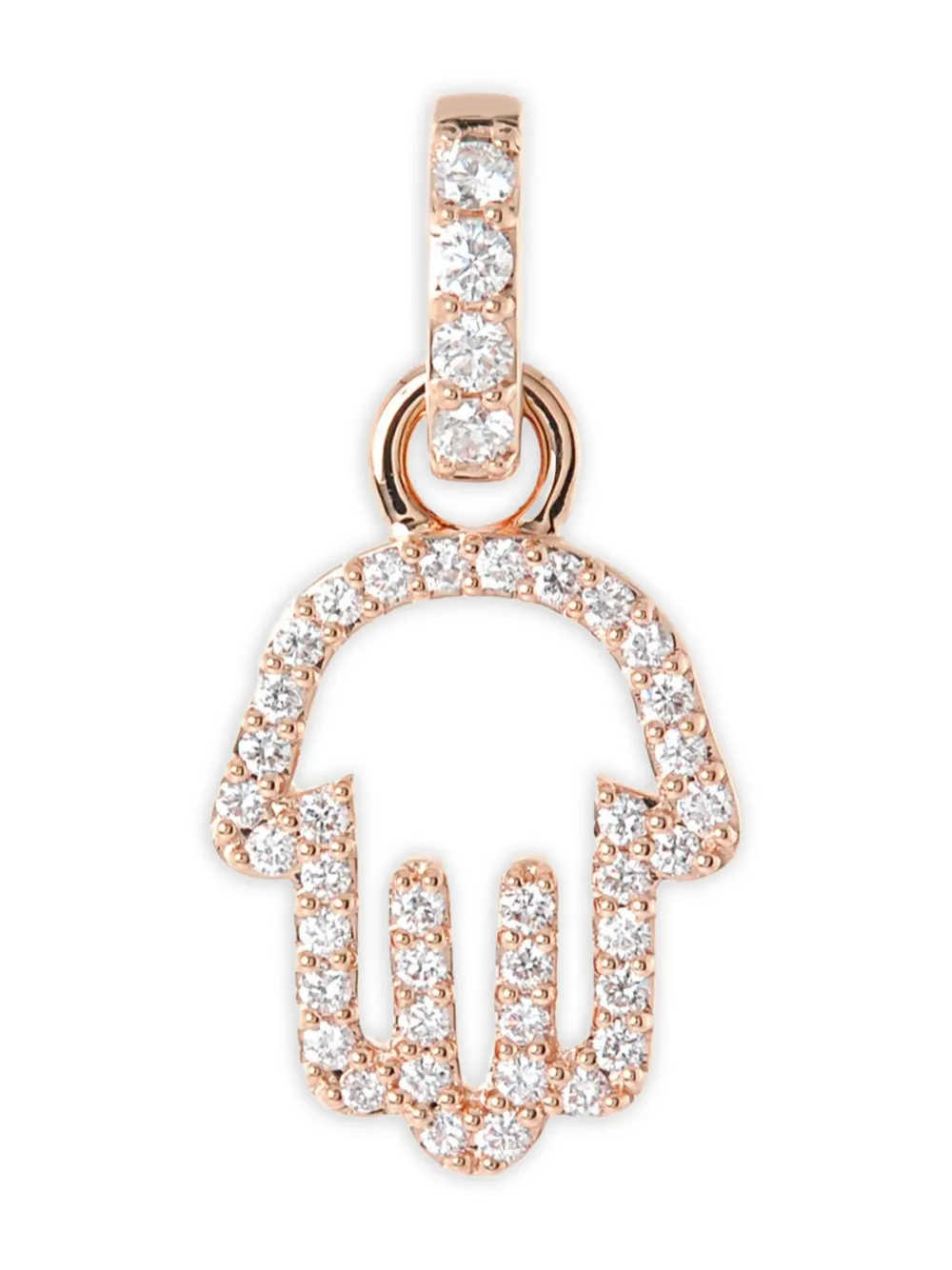 Alinka 18k Gold Hamsa Diamond Charm In Gold