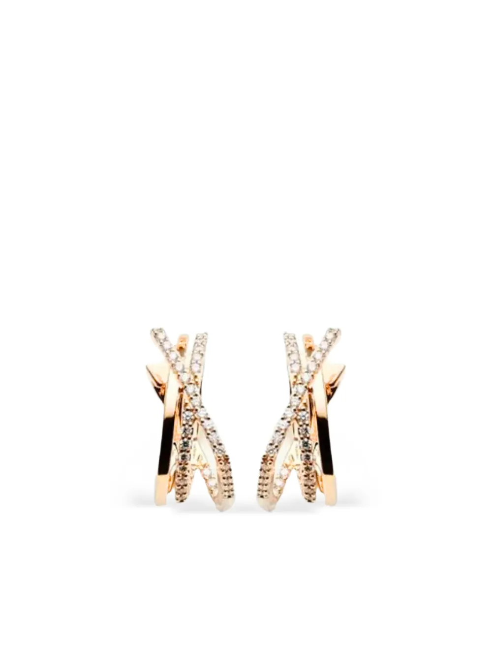 ALINKA Katia X ダイヤモンド ピアス 18Kローズゴールド - ピンク ALINKA Katia X ダイヤモンド ピアス 18Kローズゴールド - ピンク