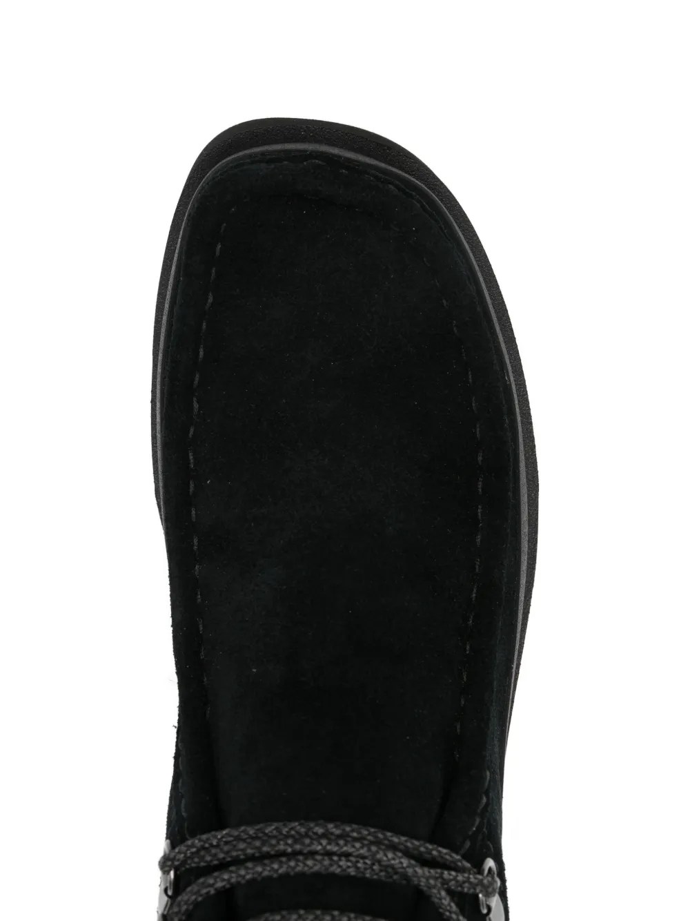 Clarks 35mm Wallabee FTR2 Hi lace-up boots Zwart