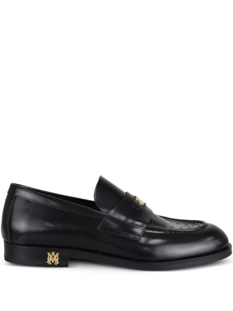 AMIRI leather penny loafers