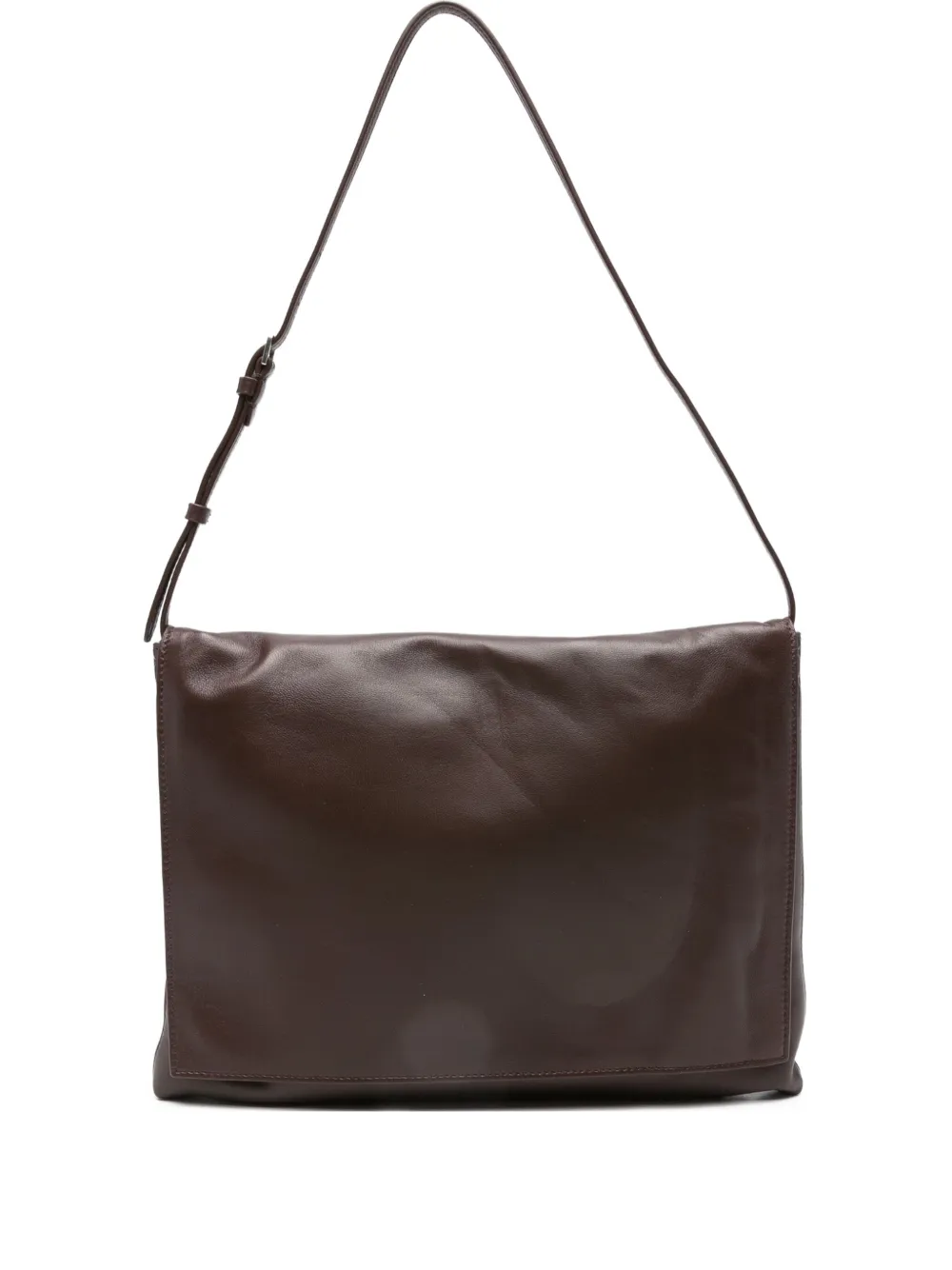 The Row Nan leather shoulder bag | Brown | Image 1