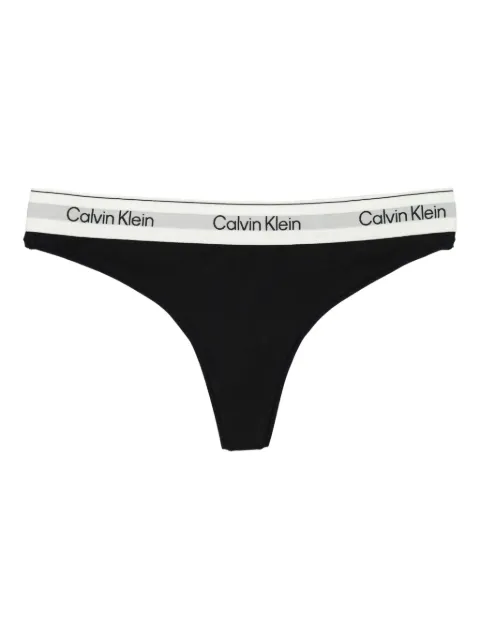 Calvin Klein logo-band thong