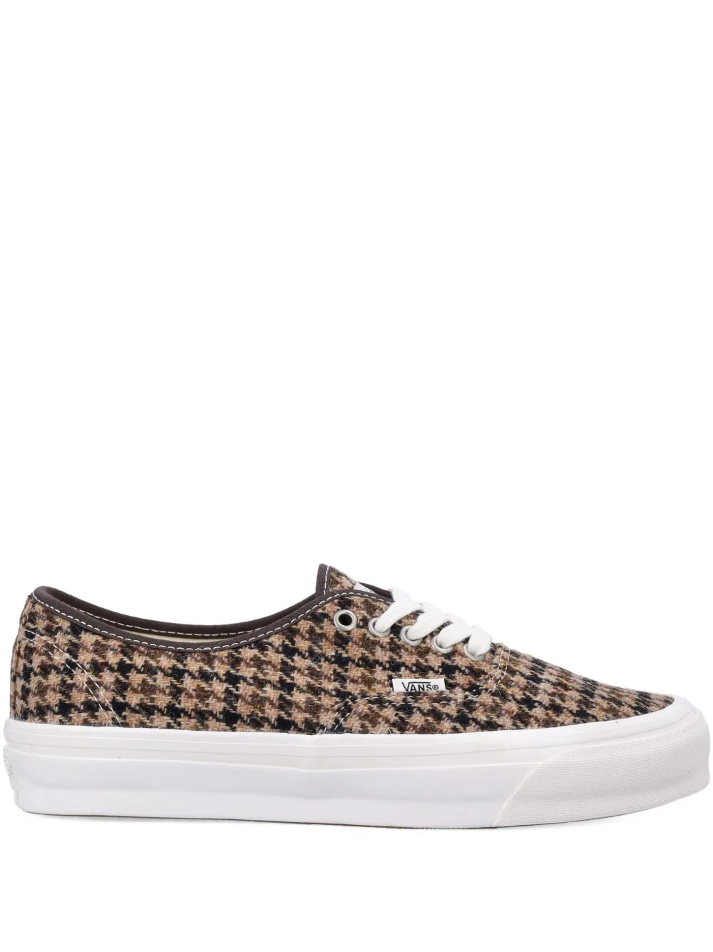 Vans LX Authentic 44 houndstooth-pattern sneakers Brown