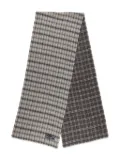 mfpen checked wool scarf - Neutrals