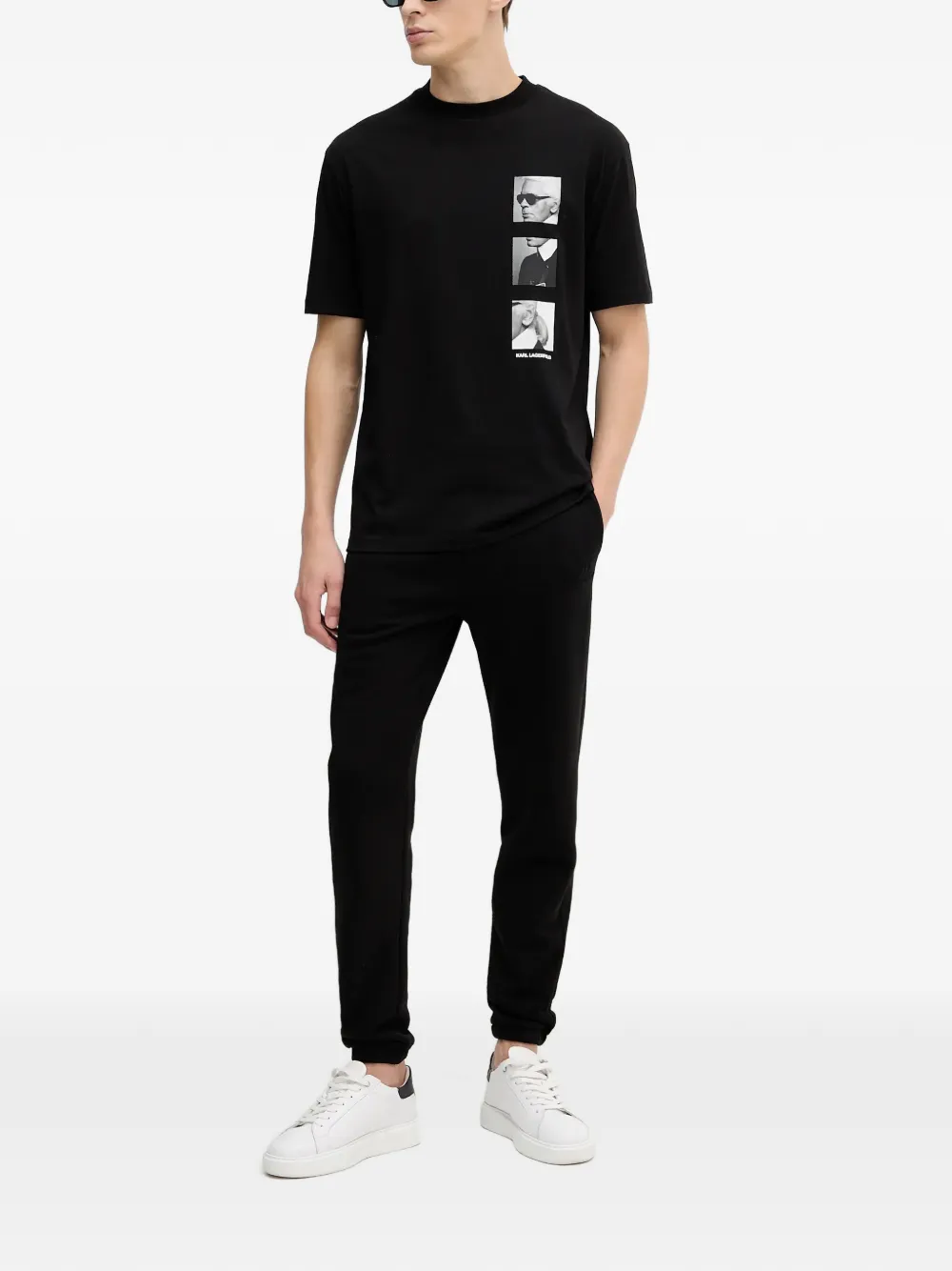 Karl Lagerfeld drawstring track pants | Sweatpants | Image 2