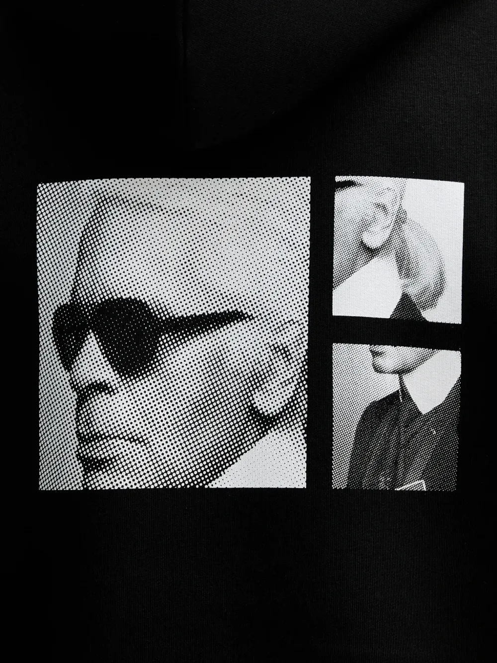 Karl Lagerfeld Hoodie met print Zwart