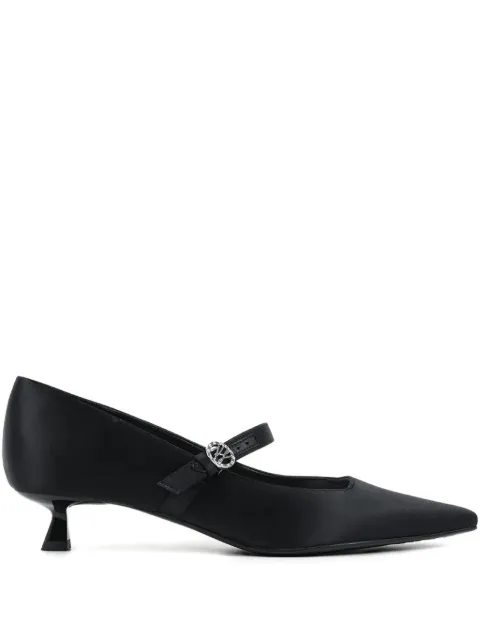 Karl Lagerfeld 30mm Pasha buckle-strap pumps