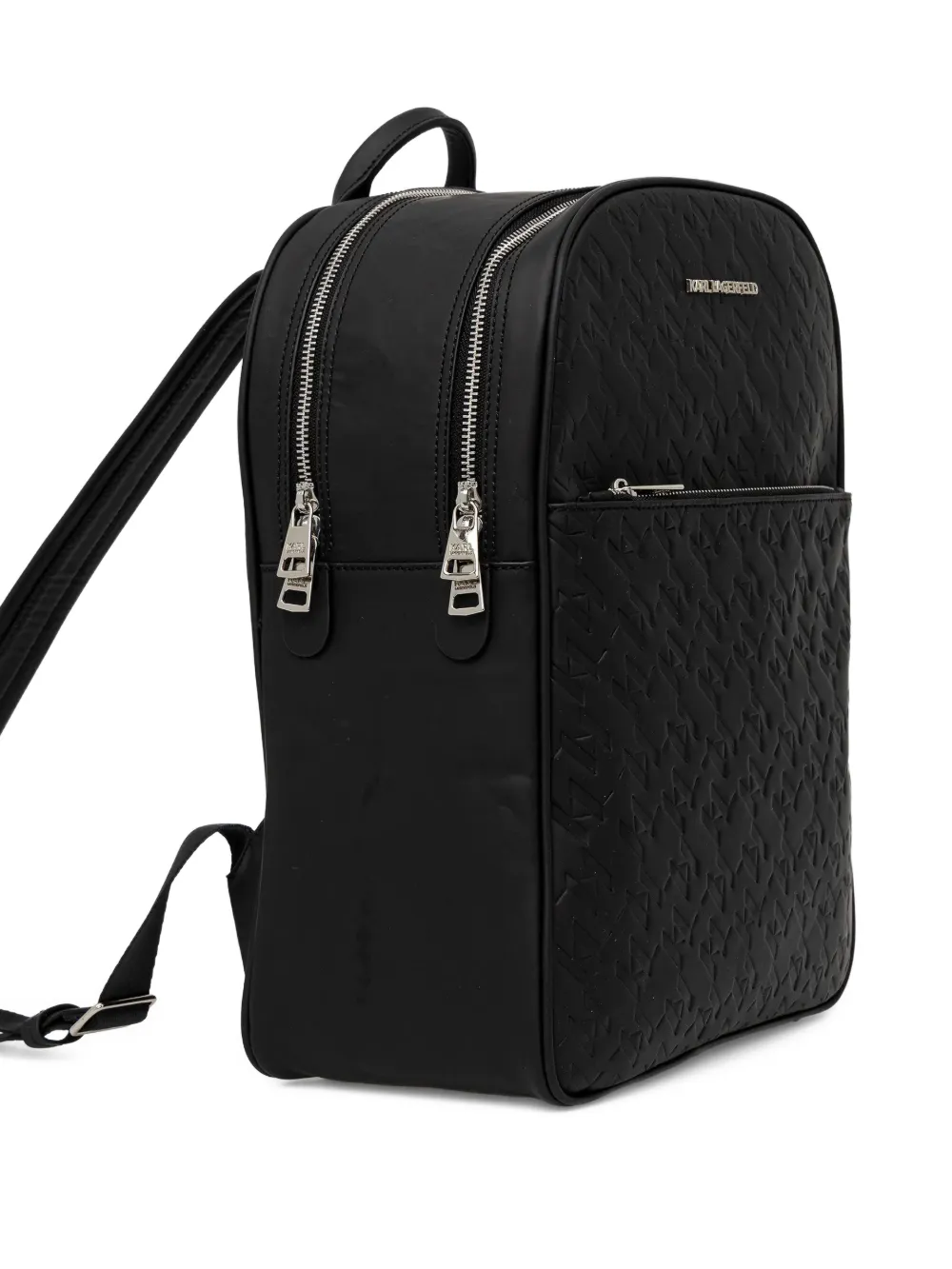 Karl Lagerfeld monogram-debossed backpack | Image 2