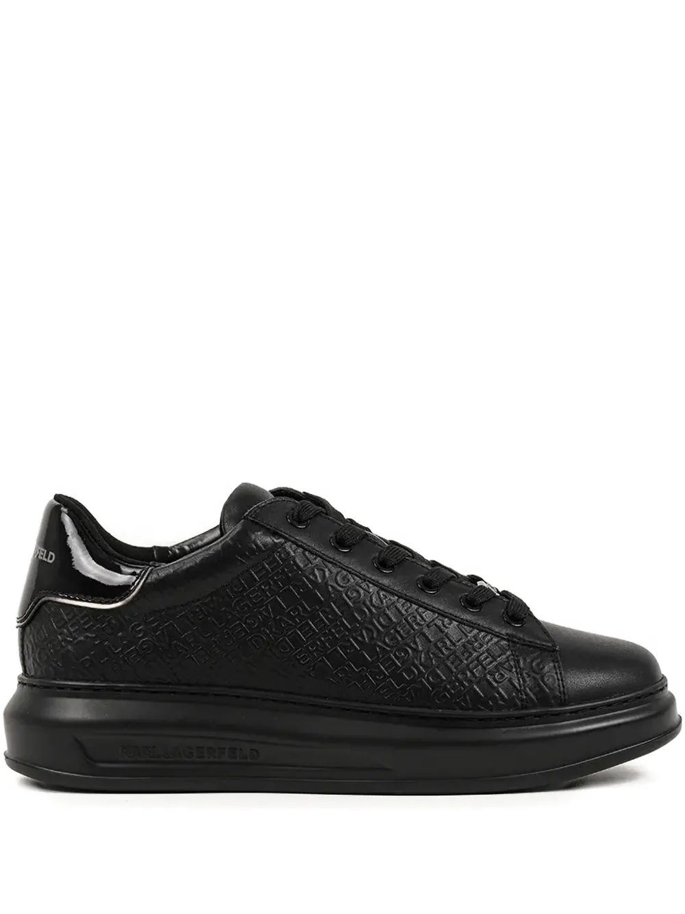Karl Lagerfeld baskets Kapri à logo embossé | noir | Image 1