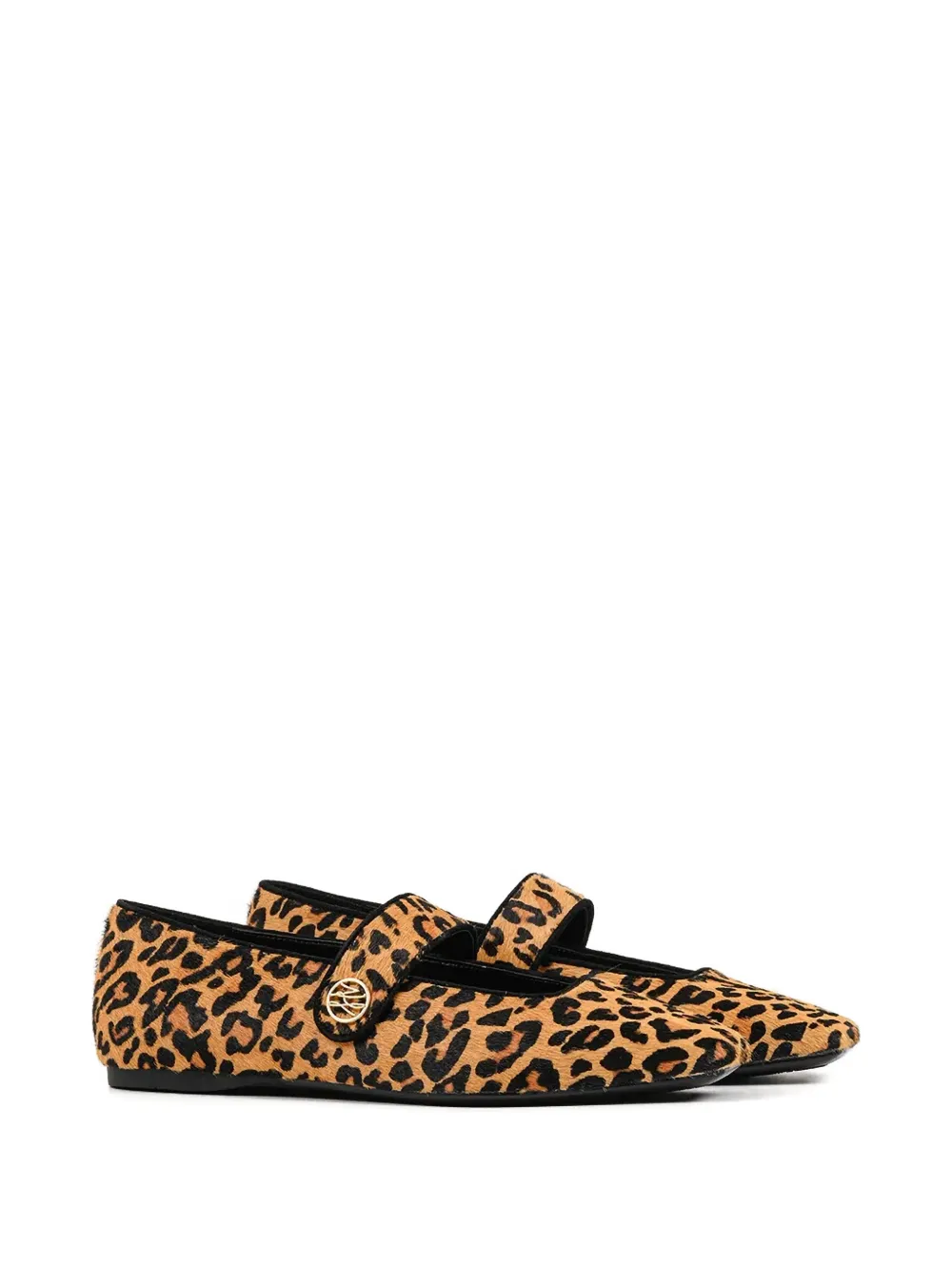 Karl Lagerfeld Leopard-print Ballet Flats In Animal Print