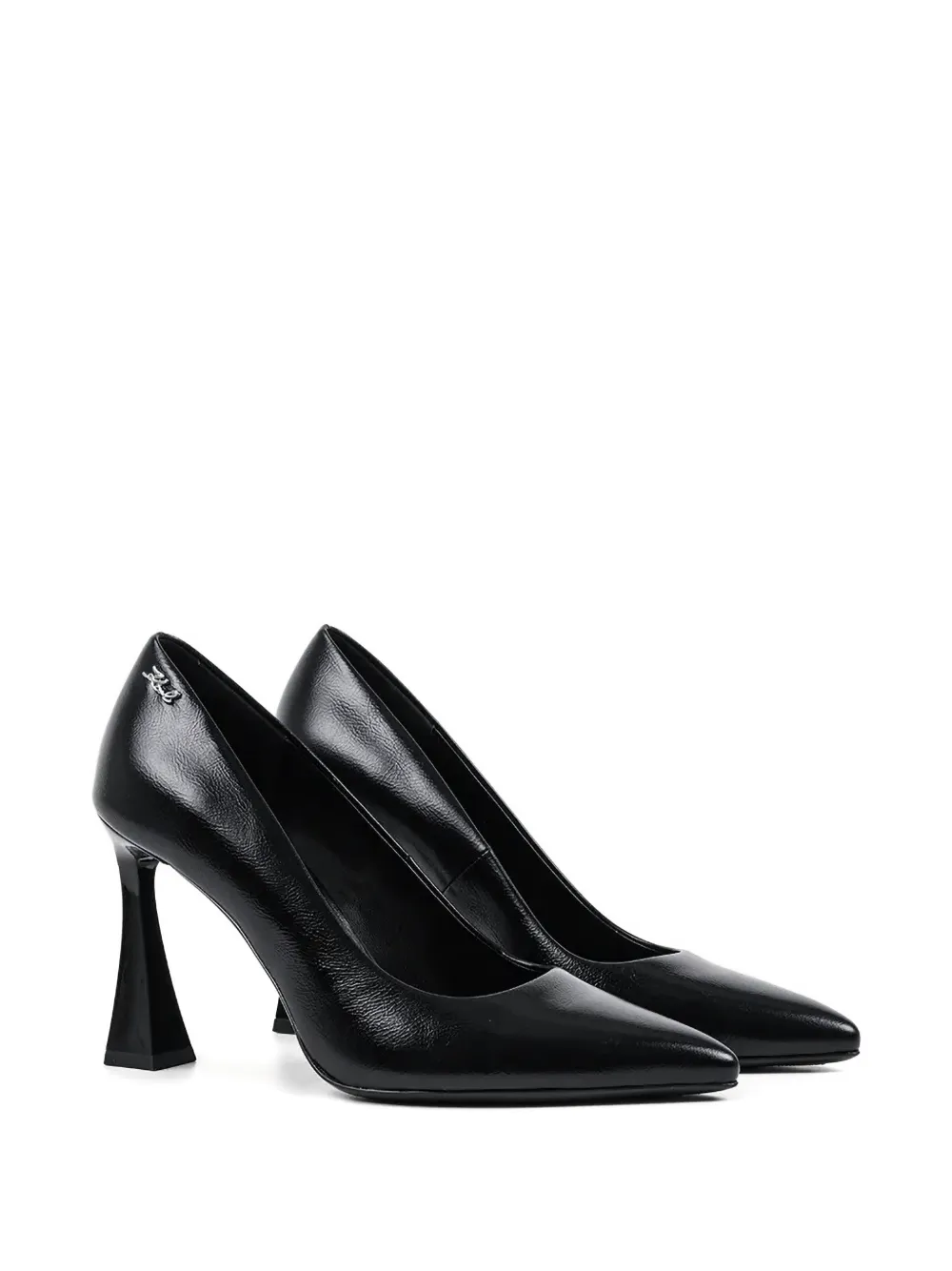 Karl Lagerfeld Pumps met logo-applicatie Zwart