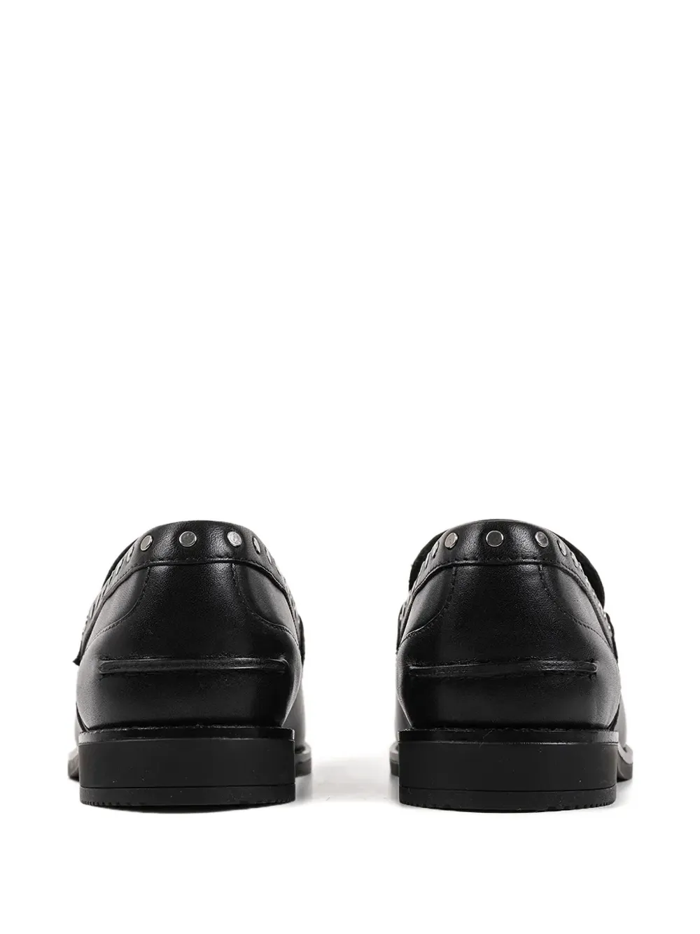 Karl Lagerfeld Mia loafers met studs Zwart