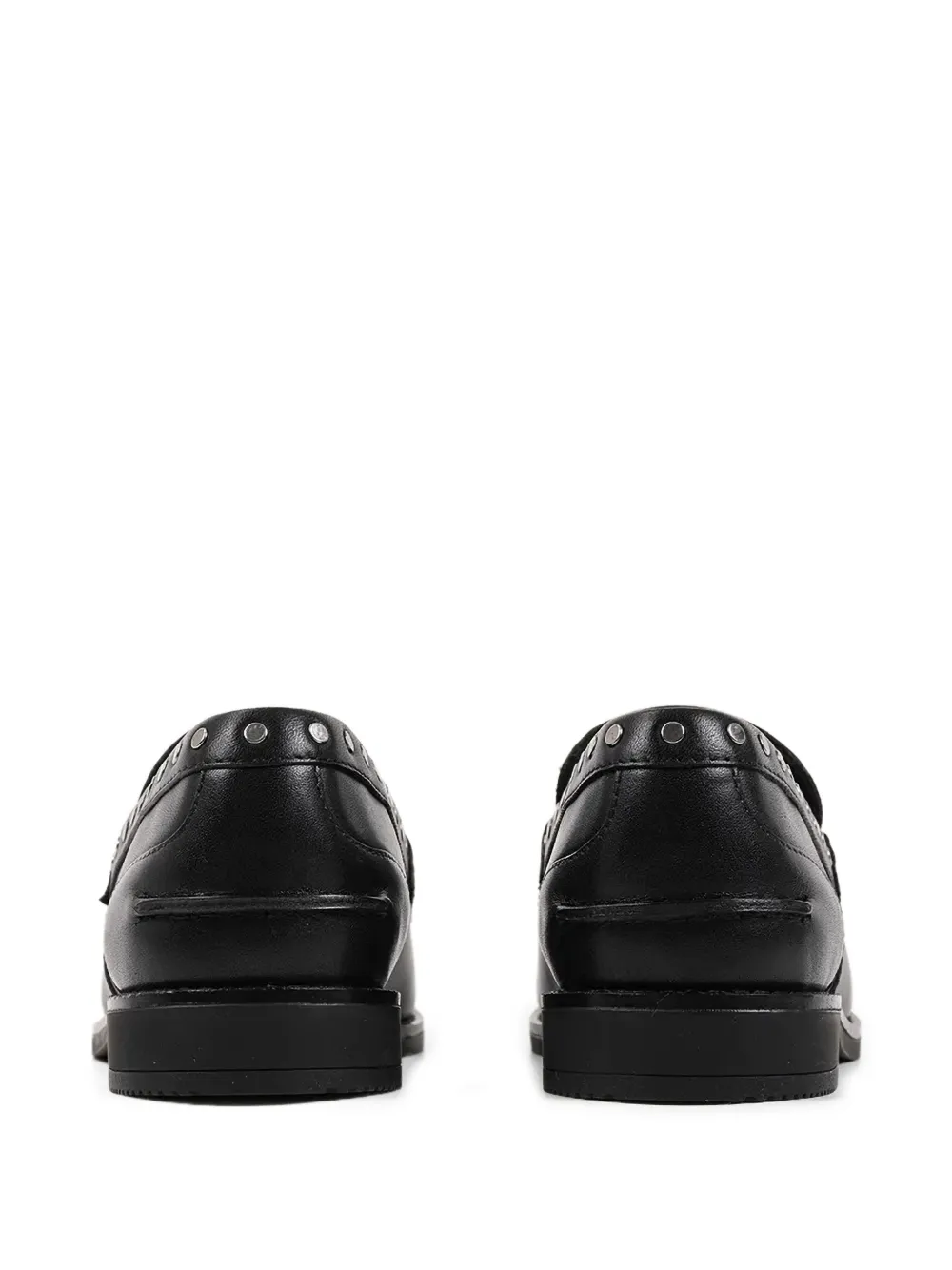  Karl Lagerfeld Mia Studded Loafers - Black 