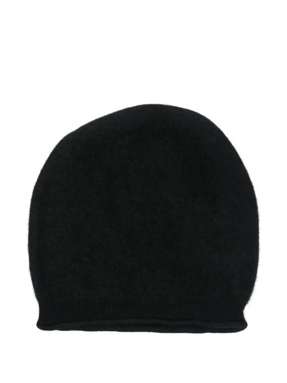 Max & Moi Alicia Brushed Cashmere Beanie Hat In Black
