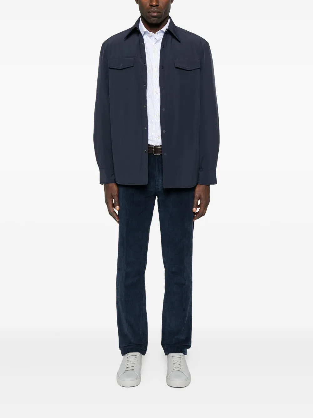 Alley Docks 963 micro-print shirt | Image 2