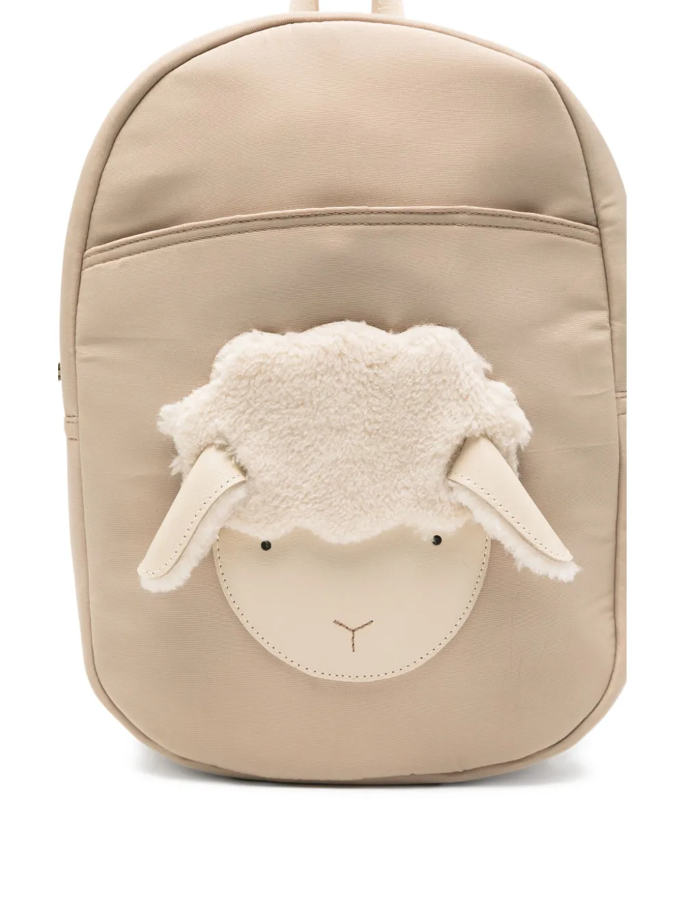 Donsje Sheep-face Backpack In Neutral