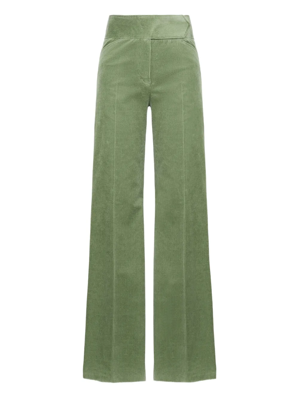 Dorothee Schumacher corduroy wide-leg trousers | Green | Image 1