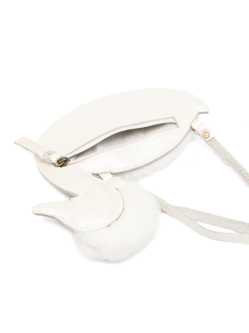 Donsje Duck-shaped Shoulder Bag In White