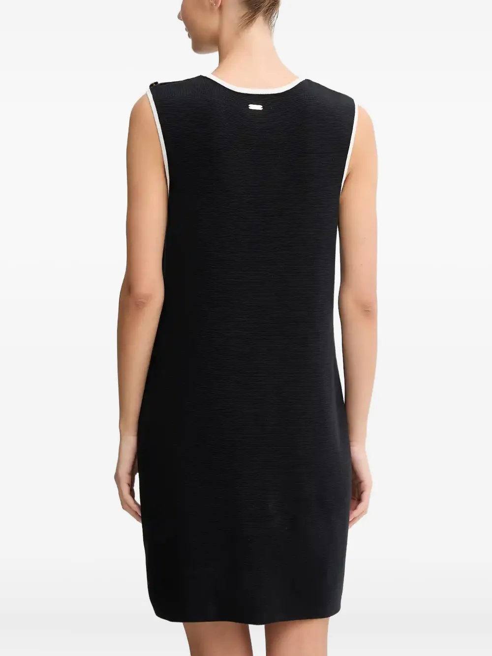 Barbour Mini-jurk met zak met knoop Zwart