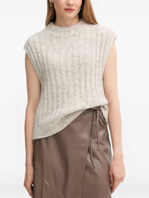 Barbour Anastasia ribbed sleeveless vest