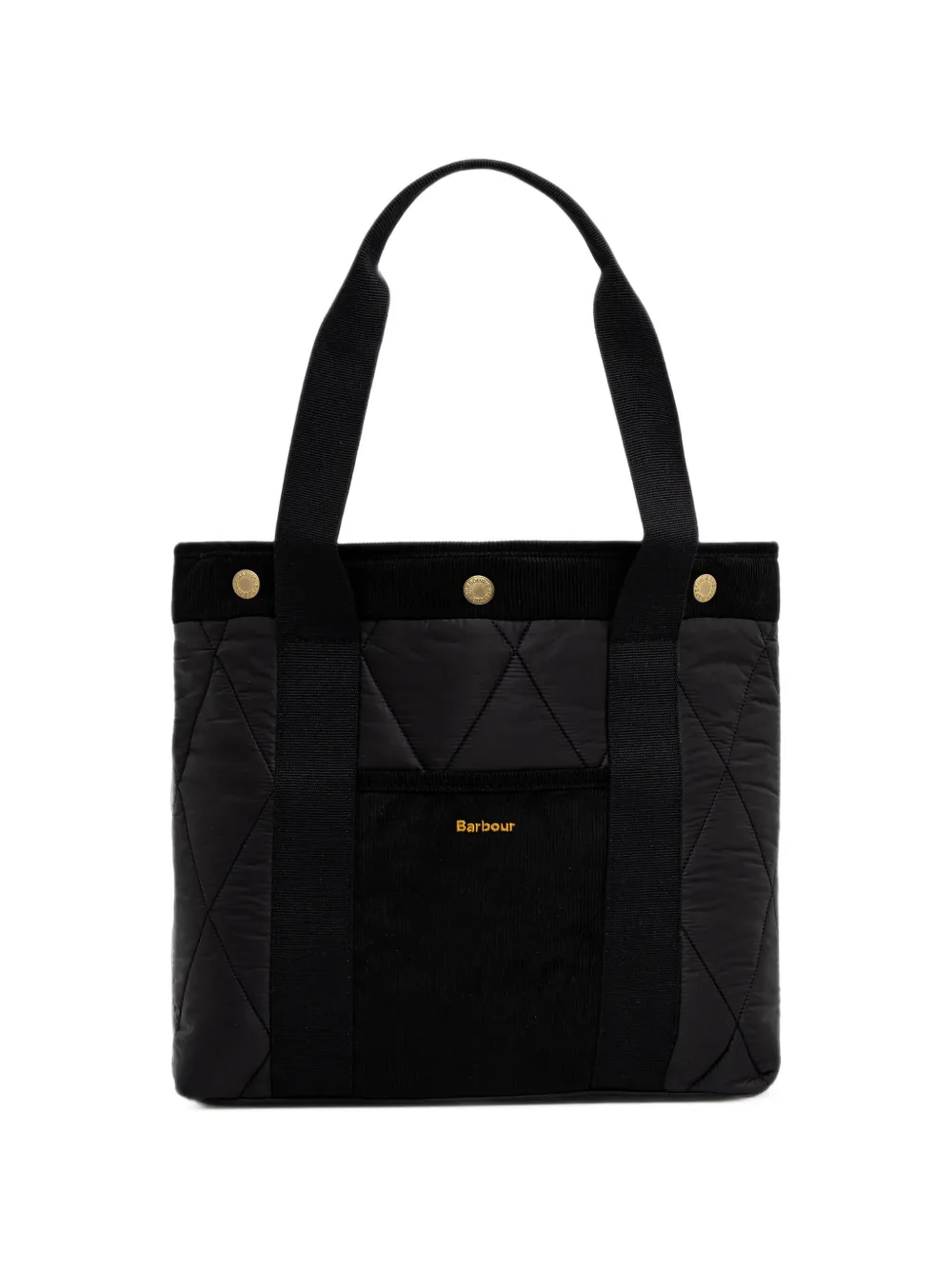Barbour Healy quilted tote bag - Nero