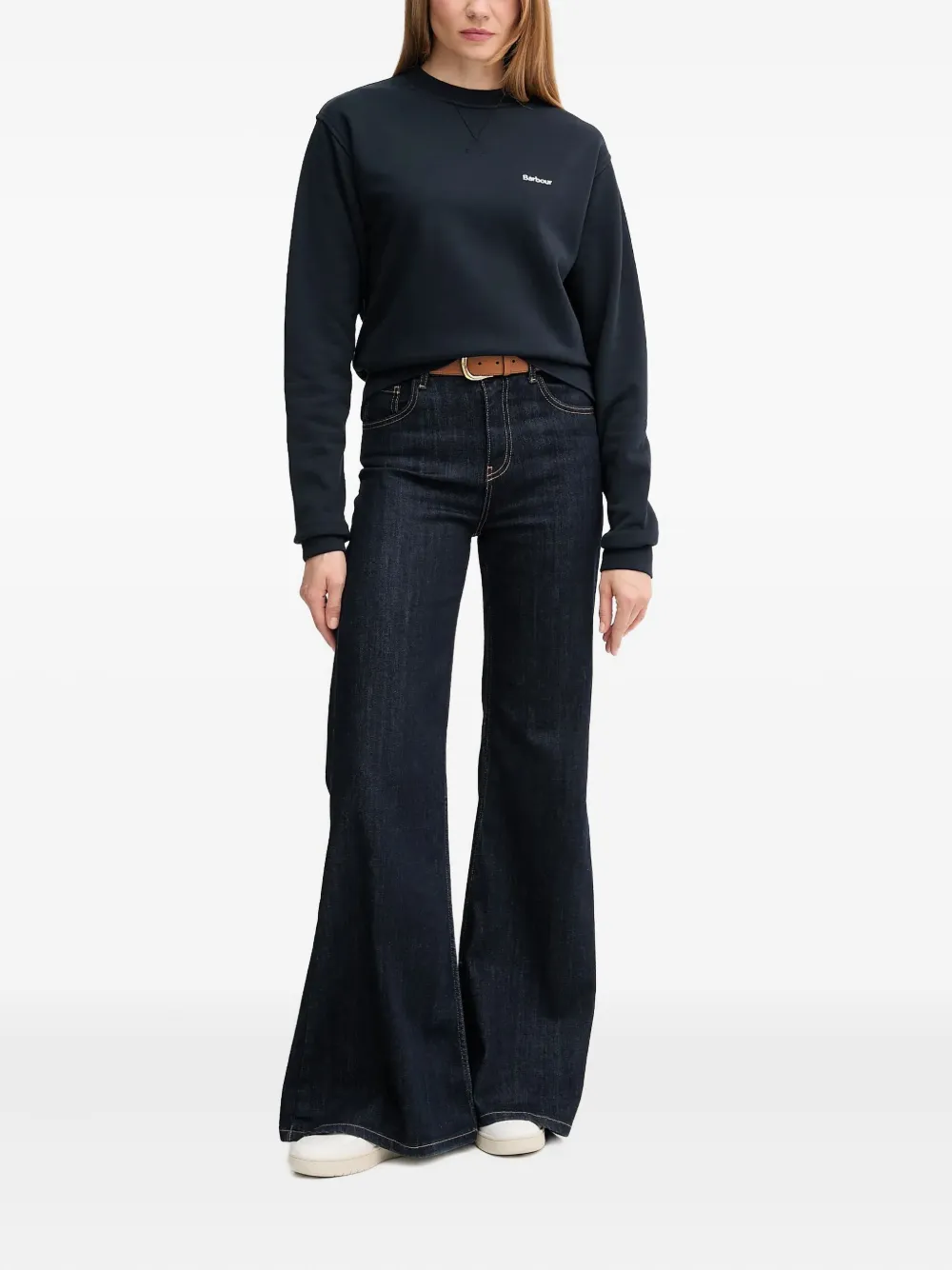 Barbour sudadera con cuello redondo y logo | Sudaderas | Image 2