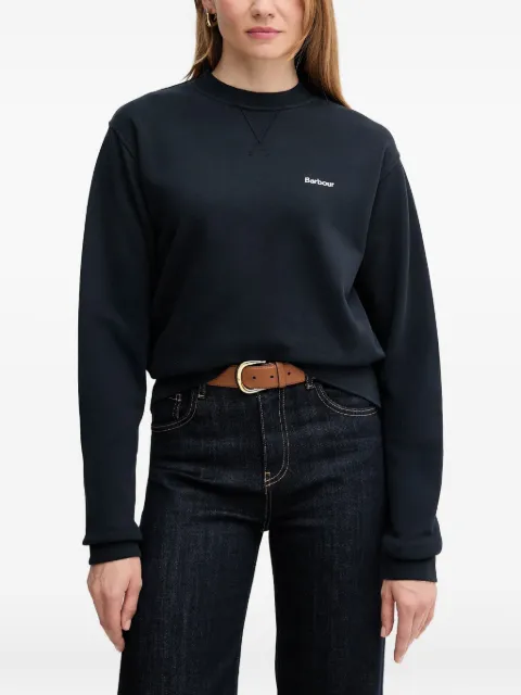 Barbour logo crew-neck sweatshirt