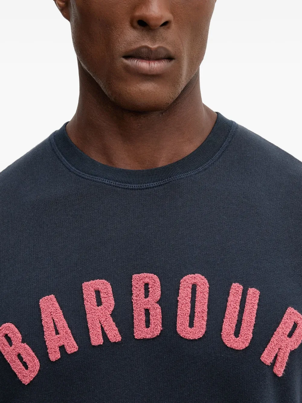 Barbour Prep Crew-neck Sweatshirt In Blue