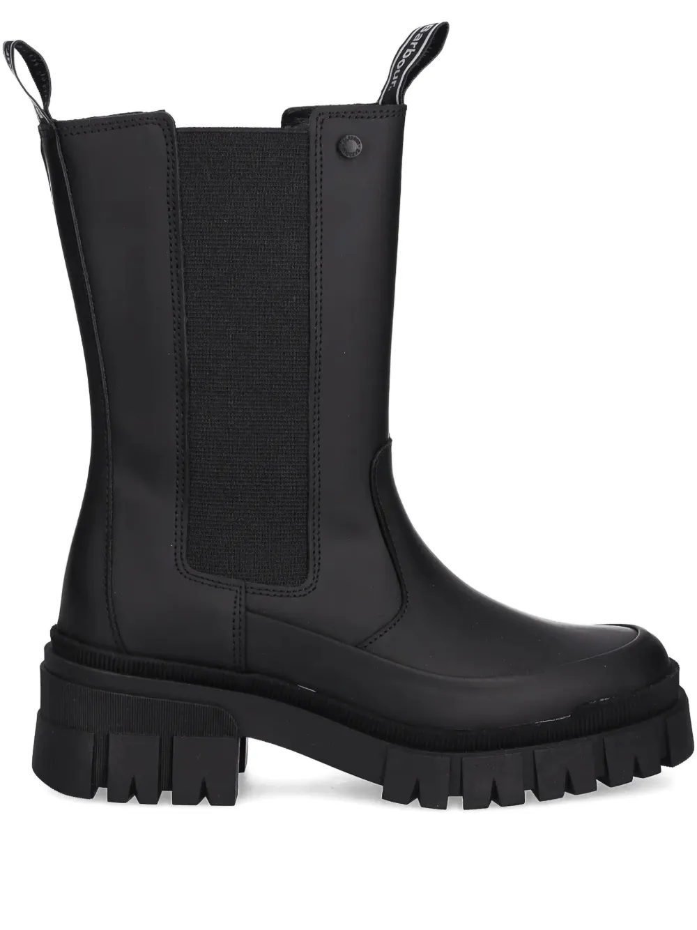 Barbour Lug-sole Boots In Black