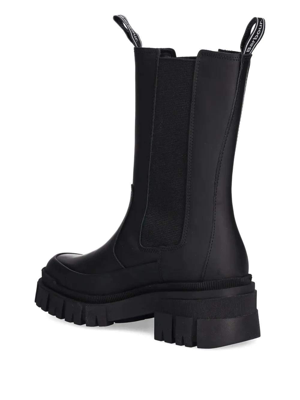 Barbour Lug-sole Boots In Black