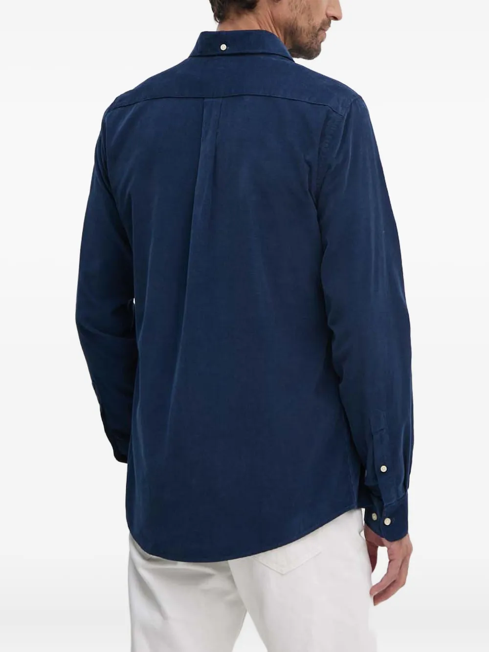 Barbour Ramsey Pocket Corduroy Shirt In Blue