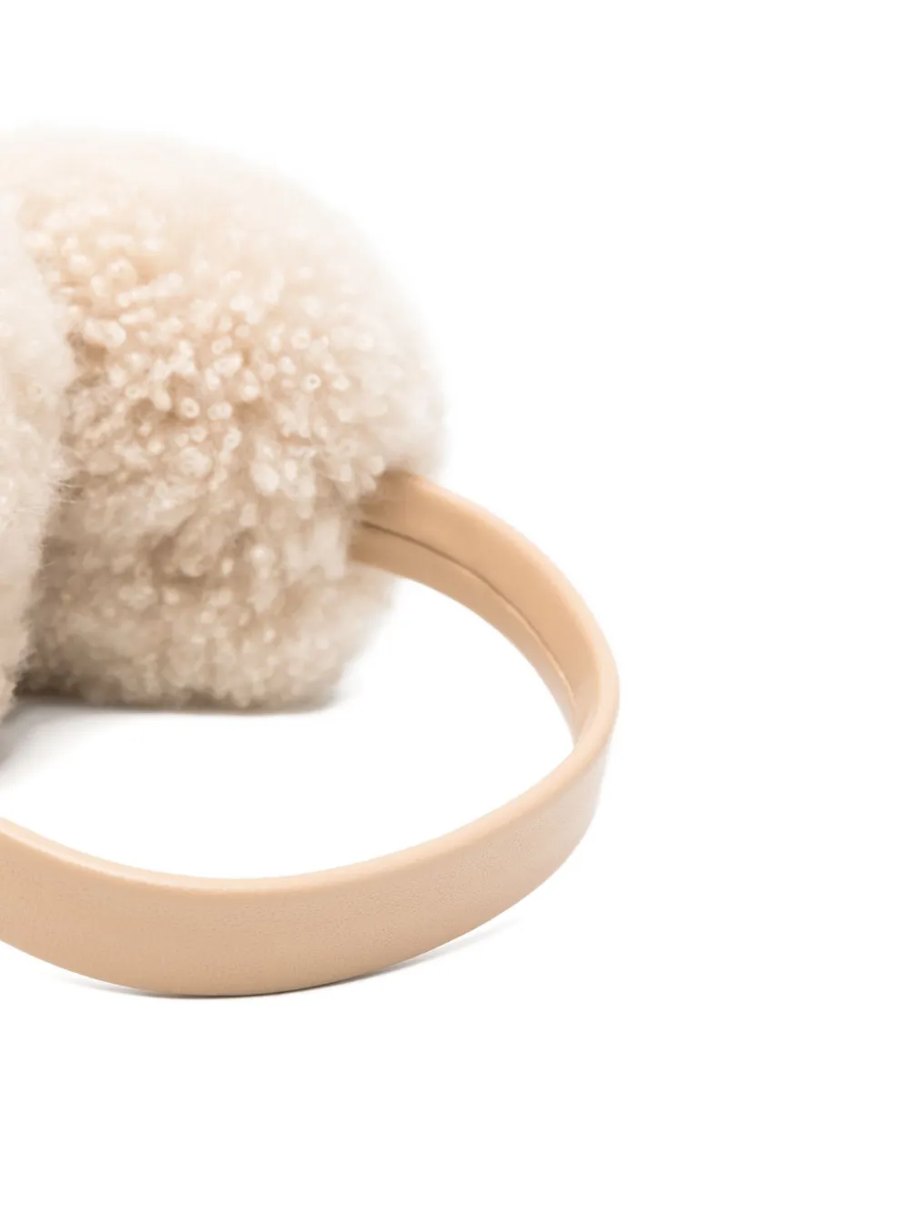 Liska Donzige oorwarmers Beige