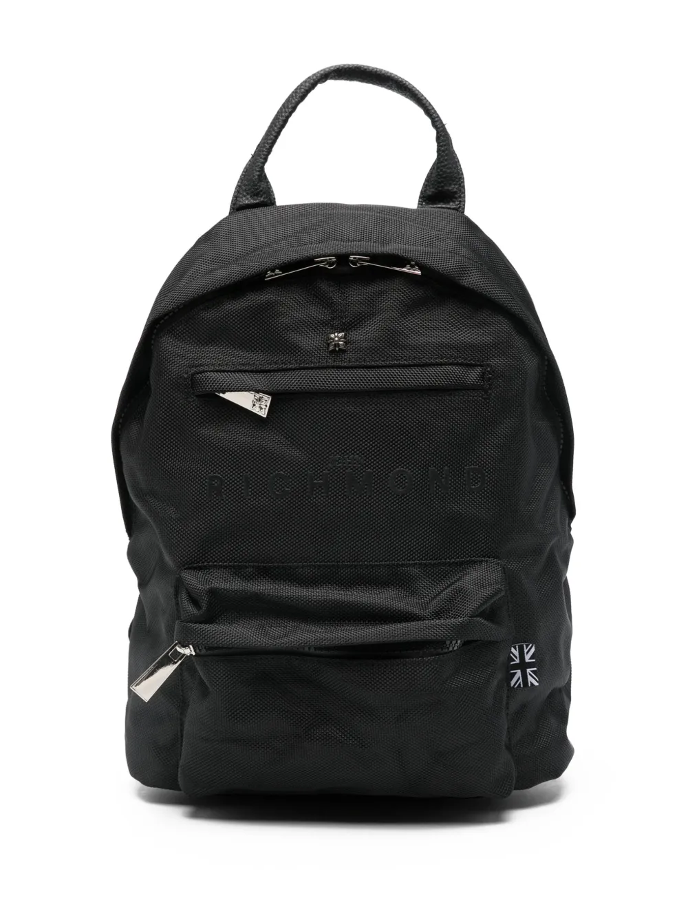 John Richmond Junior logo-plaque top-handle backpack | Black | Image 1