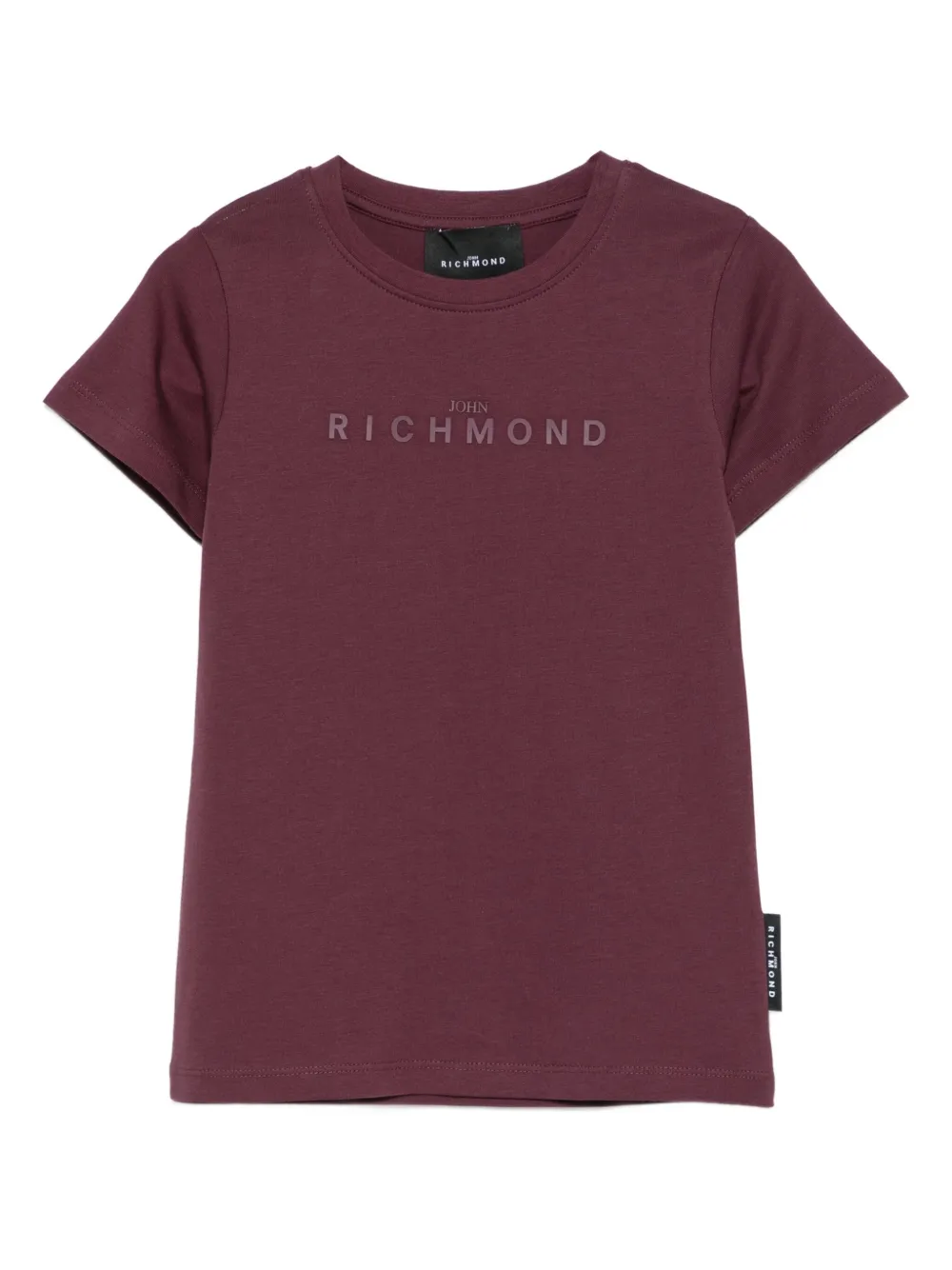 John Richmond Junior logo-embroidered T-shirt | Red | Image 1