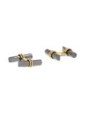Van Cleef & Arpels Vintage yellow gold and haematite cufflinks