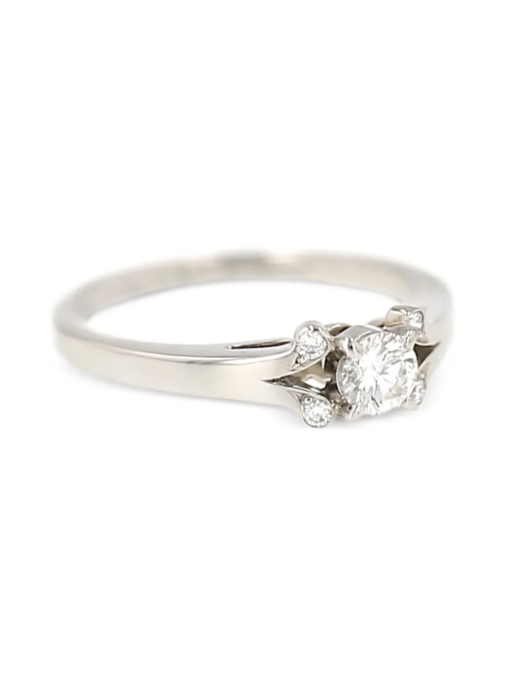 Cartier anillo Ballerine en platino con diamante 2000 | Image 2