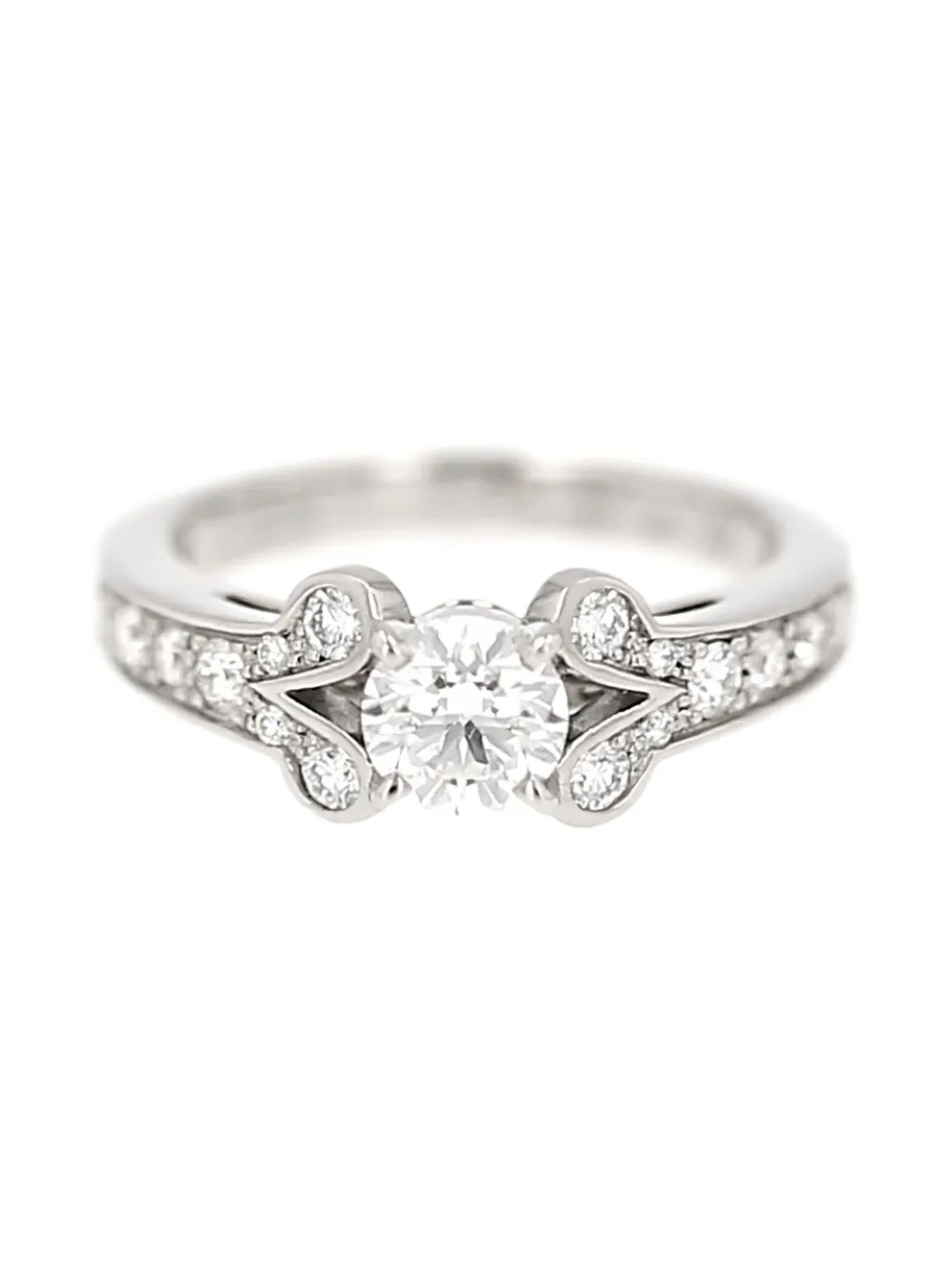 Cartier 2020s platinum Ballerine diamond ring | Silver | Image 1