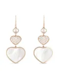 Chopard Pre-Owned rose gold Happy Hearts diamond earrings