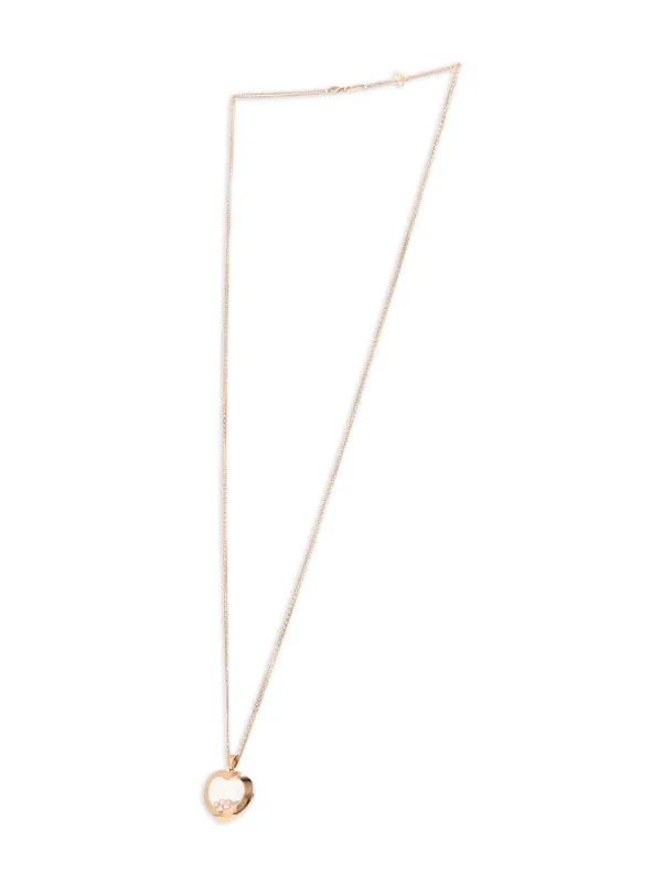 Chopard Pre-Owned Happy Diamonds ダイヤモンド ハート ネックレス