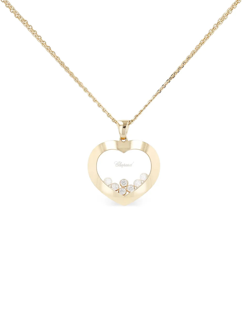 Chopard Pre-Owned pink gold Happy Diamonds diamond heart necklace | Image 2