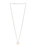 Chopard Pre-Owned pink gold Happy Diamonds diamond heart necklace